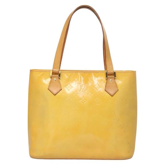 LOUIS VUITTON Monogram Vernis Houston Hand Bag Gris M91053 - Picture 13 of 16